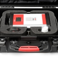 Bezinwazyjny przepływomierz ultradźwiękowy przenośny KATflow 230 - wytrzymała walizka