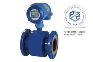 Przepływomierz elektromagnetyczny FLOMID w wykonaniu z atestem NIZP PZH-PIB