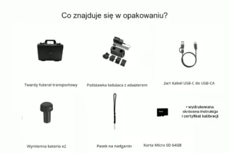 Zaawansowana kamera termowizyjna HIKMICRO Seria M - co znajduje się w opakowaniu