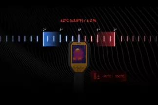 Iskrobezpieczna kompaktowa kamera termowizyjna BX20 ATEX IECEx - zakres temperatury